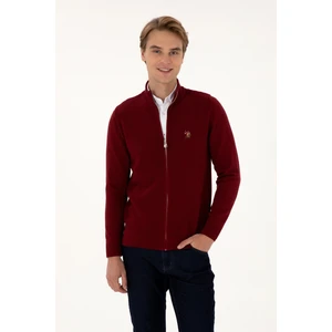 U.s. Polo Assn. Erkek Bordo Hırka (Triko) 50307800-VR014