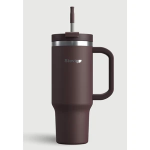 2 Moods Tuck-In Tumbler Sızdırmaz Çelik Termos 900 ml Chocolate Plum ST-238