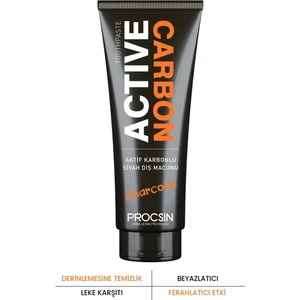 Beyazlatıcı Diş Macunu - Aktif Karbon ve Propolis Ekstraktı, 80 ml
