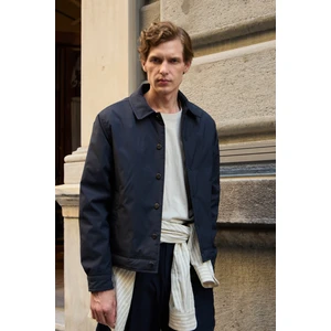 Erkek Basic Mont Ceket Lacivert