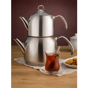 Armada Flansh Kulplu Orta Boy Çaydanlık