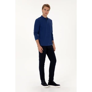 U.s. Polo Assn. Erkek Lacivert Pantolon (Kanvas-Chino) 50311606-VR033