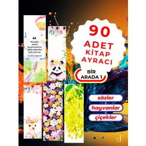 90'lı Kitap Ayracı Seti - Bir Arada1