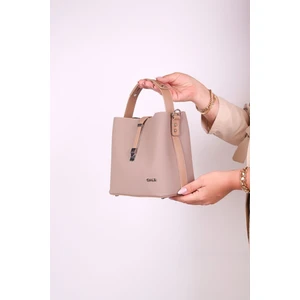 Baskı Desenli Geniş Askılı Su Geçirmez 3 Gözlü Kadın Omuz Çantası