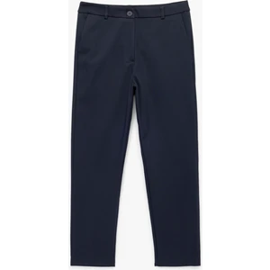 Normal Bel Yan Cepli Kumaş Cigarette Pantolon