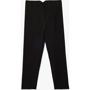 Regular Fit Yüksek Bel Cigarette Kumaş Pantolon