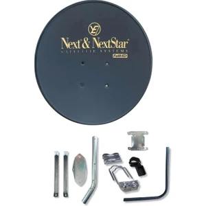 Siyah 10 'lu 70 cm Next Çanak Anten Seti