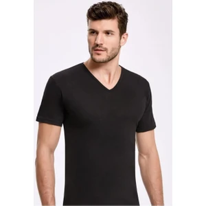 Erkek V Yaka Kısa Kol Atlet 2'li