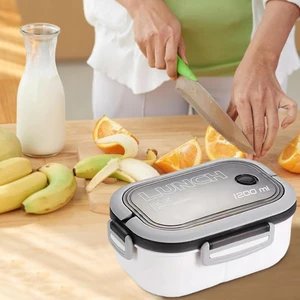 Taşınabilir Yemek Kabı Lunch Box 2 Katlı Diyet Beslenme Kutusu Saklama Kabı Çatal Kaşıklı Sefer Tası
