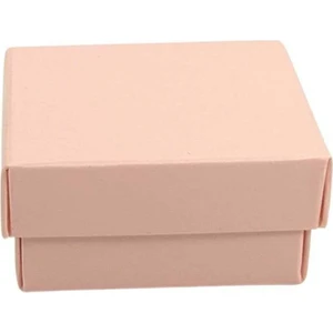 Paketleme Tezgahı Pembe Karton Yüzük Kutusu (Süngerli) 50 Adet