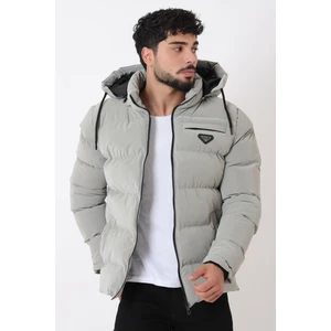 Cep Fermuarlı Armalı Nova Kışlık Şişme Mont Pldp 2959-NM_50451