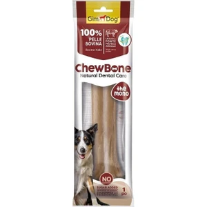GimDog Chew Bones Press Köpek Çiğneme Kemiği 210 Gr 1'li Naturel