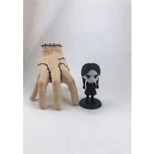 Wednesday El Hand Şey Sevenlere Özel Ikili 3D Baskı Aksiyon Figür