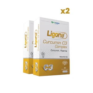 Curcumin C3 Complex 30 Bitkisel Kapsül X2 Adet
