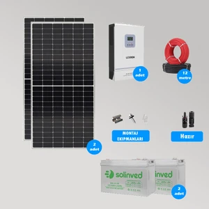 Cks Enerji 3 Kw Hazır Solar Bağ Evi Paketi Kolay Kurulum - Minimum Paket