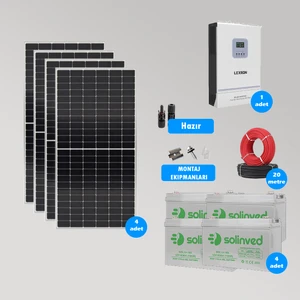 Cks Enerji 6.2 Kw Hazır Solar Bağ Evi Paketi Kolay Kurulum - Minimum Paket