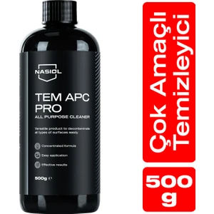 Tem Apc Pro Araç içi Çok Amaçlı Konsantre Temizleyici-500gr-Koltuk,Döşeme,Plastik Temizleyici
