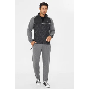 Erkek Tam Fermuarlı Eşofman Takımı Antrasit 5817-A