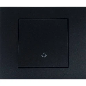 Grano Metalik Siyah Light Anahtar