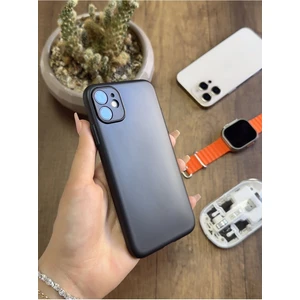 iPhone 11 Uyumlu Süper Ince Mat Ultra Thin Silikon Kılıf
