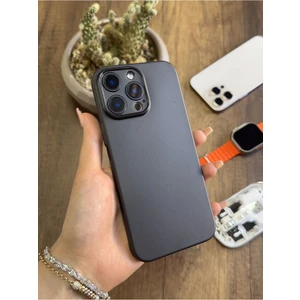 iPhone 16 Pro Max Uyumlu Süper Ince Mat Ultra Thin Silikon Kılıf
