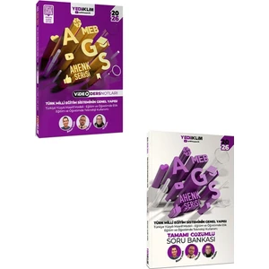 Yediiklim 2026 Meb Ags Ahenk Serisi Türk Milli Eğitim Sisteminin Genel Yapısı Ders Notları ve Soru Bankası Seti