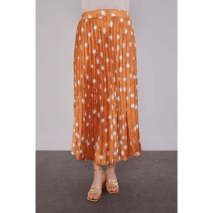 Taba Piliseli Desenli Etek Takım