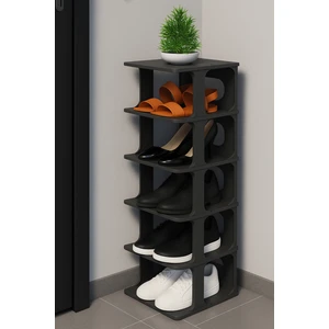 Deyhome Lüks 5 Katlı Ayakkabılık Organizer | Portatif, Kolay Kurulumlu ve Yıkanabilir Ayakkabı Rafı