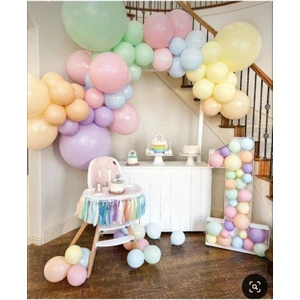 Parti Setim^^ Mac. Somon* Mac. Sarı* Mac.mavi* Mac. Mint Yeşili* Mac. Lila* Mac. Pembe 100'LÜ Balon