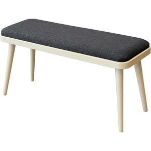 Mobilya Miora Mini Bench Krem Antrasit