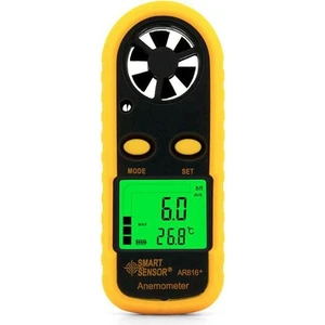 Smart Sensor Ar 816 Rüzgar Hızı ve Sıcaklık Ölçer Anemometre