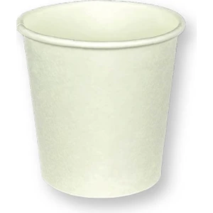 4 Oz Beyaz Baskısız Karton Bardak