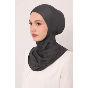 Antrasit Hijabchi Boyunluklu Bone