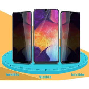 Samsung Galaxy A24 Uyumlu Kırılmaz Cam Privacy Hayalet Tam Kaplayan Ekran Koruyucu