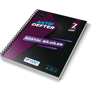 Yanıt Yayınları 7.sınıf Sosyal Bilgiler Aktif Defter