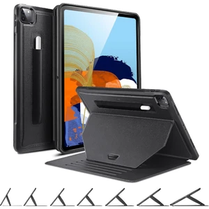 Apple iPad Pro 11INÇ M4 2024 Kılıf Multifunction Leather Case A2228 A2068 A2230 A2231
