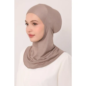 Bej Hijabchi Boyunluklu Bone