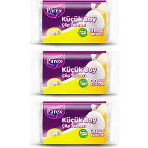 Ekonomik Çöp Torbası Mini Boy 3' Lü Paket