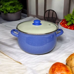 Emaye Bakraç Yoğurt Kovası Tenceresi 5 Litre Saklama, Çinko Tencere