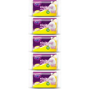 Güçlü Çöp Torbası Mini Boy 5' Li Paket