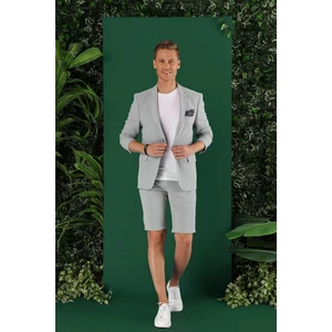 C 640 Slim Fit Gri Spor Ceket