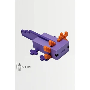 Axolotl Aksolotl Mor Figür