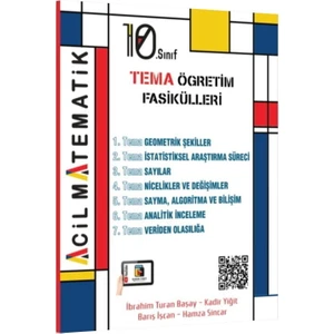 Acil Yayınları 10. Sınıf Acil Matematik Tema Öğretim Fasikülleri