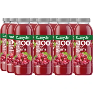 %100 Sıkma Üzüm Suyu (12X250 Ml)