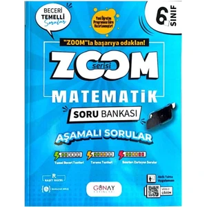 Günay Yayınları 6.sınıf Zoom Matematik Soru Bankası-Yeni Müfredat Yeni Baskı-