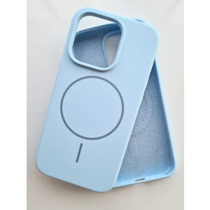 iPhone 14 Pro Magsafe ile Uyumlu Yumuşak Soft Mükemmel Manyetik Leke Tutmaz Esnek Lansman Silikon Kılıf