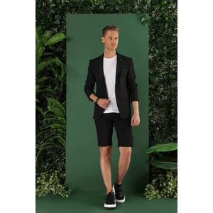 C 640 Slim Fit Siyah Spor Ceket