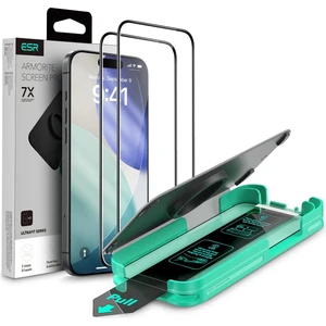 Esr Apple iPhone 17 Air Ultrafit Armorite Kolay Uygulama Aparatlı 2 Adet Cam Ekran Koruyucu