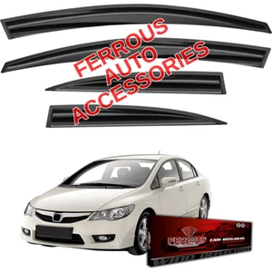 Honda Civic Fd6 Ferrous Cam Rüzgarlığı 4lü Set 2007 2012