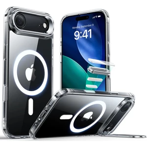 Esr Apple iPhone 17 Air Classic Hybrid Kamera Kontrol Koruma Butonlu Magsafe Standlı Kapak Kılıf 